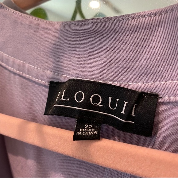 Eloquii Purple Jumpsuit - Picture 3 of 8